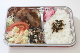 豚肉ローススライス竜田揚げ弁当